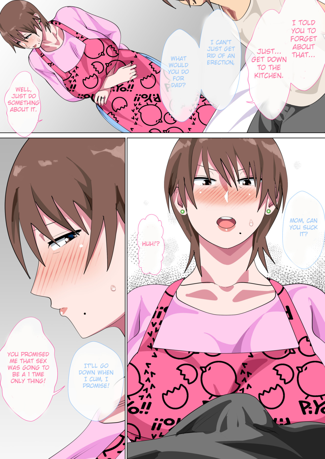 Hentai Manga Comic-The Mother Who Fell Over And Over For Her Son's Seduction-Read-55